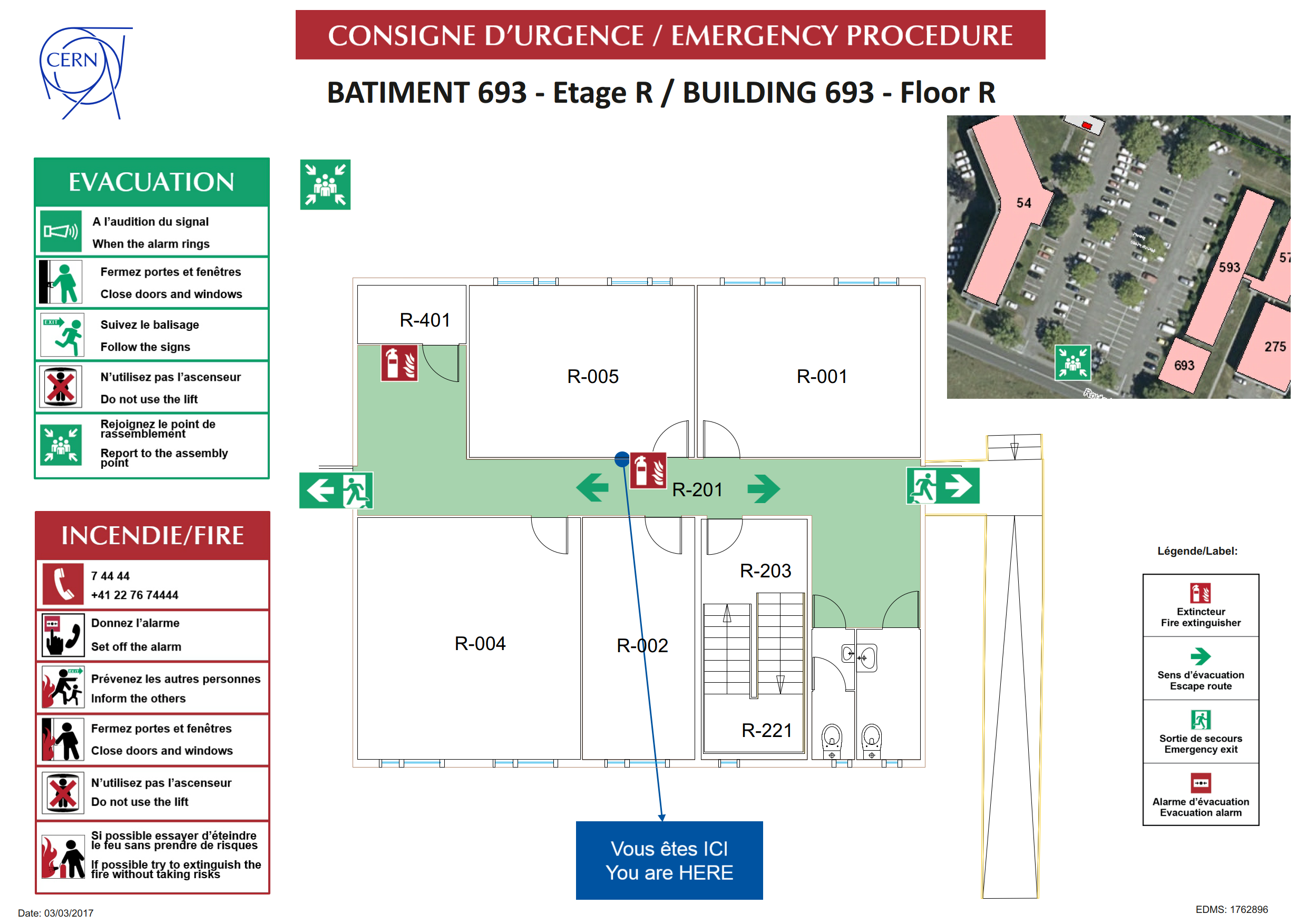 Plans D Vacuation Points De Rassemblement Ressources Humaines